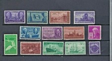 1946–47 U.S. Commemorative Stamp Set #939–947, 949–952 Mint NH picture