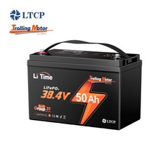 LiTime 36V 50Ah Group 31 Lithium LiFePO4 Battery for Trolling Motor-Refurbished picture