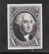 U.S 1847 Washington 10 cent  Scott #2 REPLICA **See Pic** @ picture