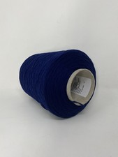 ZEGNA YARN 100% CASHMERE Nm 4X 2/ 27 RETORTO BLUE NAVY 480g picture