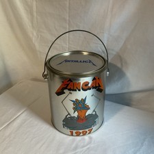 Metallica Fan Can 1997 Collectible Tin #2 picture
