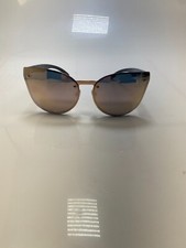 Q/A Quay Australia  Higher Love Mirror Lens Rimeless Rose Gold Sunglasses picture