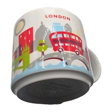 Starbucks You Are Here Collection London Mug 2019 White with Red Interior  picture