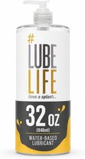 LUBELIFE Water-Based Lube – Personal Lubricant for Men, Women & Couples,32 Fl Oz picture