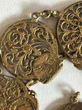 Verge Fuse Watch Parts - Movement - Scarce Necklace Or Bracelet - Antique picture