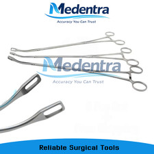 set of 3pcs Thoracoscopic Instruments Tissue Forceps Thoracic Dissecting Forceps picture
