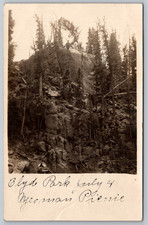 RPPC c1910s Clyde Park Mountains Yeoman Picnic Fourth of July Montana Postcard picture