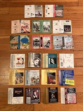 VINTAGE Classical Symphony Orchestra Cassette Tape J-Card INSERTS ONLY Lot of 20 picture