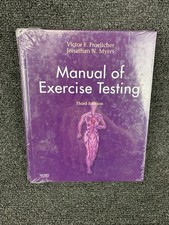 MANUAL OF EXERCISE TESTING By Froelicher Victor F. Md & Myers Jonathan N. Phd VG picture