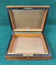 Vintage Alfred DUNHILL Humidor, Luxury Cigar Box w/Glass Liner picture
