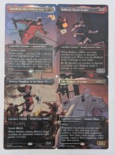 MTG Marvel Super Heros Daredevil Street Fight Foil Complete Set Of 4 Magic picture