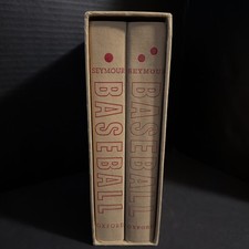 Baseball: The Early Years & The Golden Age Boxed Book Set Harold Seymour picture