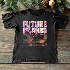 NEW Future Islands Black Cotton Shirt Full size S-5XL L222 picture