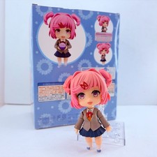 Doki Doki Literature Club Natsuki PVC Action Figure Statue Toy Gift w/Accessory picture