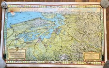 Circa 1945 The Evergreen Playground Pictorial Map Kroll Company   picture