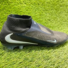 Nike Phantom 6 High Elite FG Mens Size 8 Black Running Outdoor Soccer Cleats picture