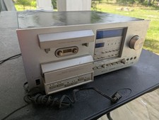 Vintage Pioneer CT-F900 Stereo Cassette Tape Deck Powers On - Sold As Is -  RE picture