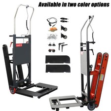 Electric Stair Climbing Dolly 441lbs Foldable Stair Climbing Hand Trucks Moving picture