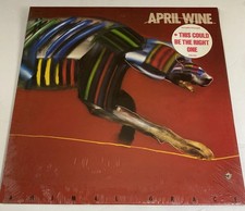 APRIL WINE Animal Grace LP (1984) Sealed shrink w/hype sticker HARD ROCK picture