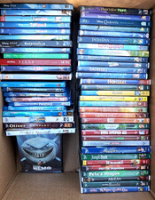 Huge Disney Kids Family Animation DVD Lot of 57 Pixar Classics Blu Ray Platinum picture
