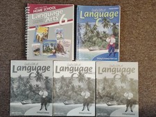 Abeka Language C 3rd Edition Student Teacher 5 books picture