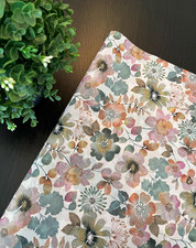 PAINTERLY PETALS Design Tissue Paper Sheets Choose Size & Package Amount picture