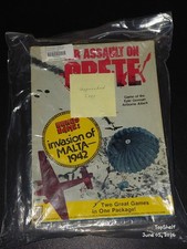 Avalon Hill Air Assault on Crete / Invasion of Malta 1942 AVH823 Unpunched picture