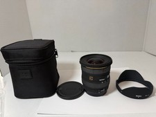 Sigma EX 10-20mm f/4-5.6 DC HSM Zoom Lens for Canon AF Caps Hood picture