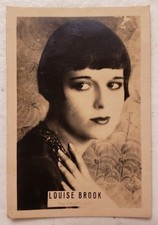 1920s/1930s Louise Brooks Aguilitas Tobacco/Cigarette Card Paramount Photo picture