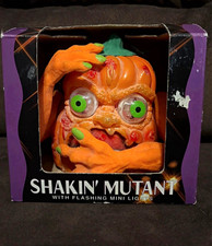 Vtg 1994 Spearhead Shakin Mutant Pumpkin Halloween Toy WITH BOX Tested Working picture