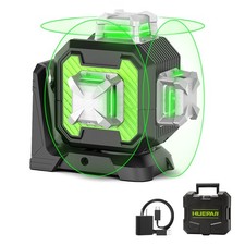 Huepar SE13CG 12 Line 3D Green Self-leveling Laser Level with Metal Laser Window picture