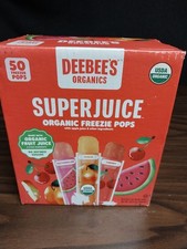 Deebee's Organic SuperJuice Freezie Pops 50ct. 3-Flavors picture