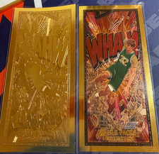 5 X GoldBack Leaf 1/100 Troy Oz Cooper Flagg WHAM Crunch Time Basketball 2024-25 picture