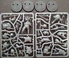 Mulgoth the Cleaver and 3 Blight Templars Warhammer Quest: Darkwater Age Sigmar picture