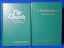 Lote 2 Harold B Sightler The Church I II Corinthians teología bautista picture