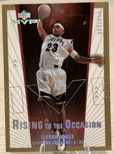 2003-04 Upper Deck MVP - Rising to The Occasion LeBron James #RO2 Gold /250 RC picture