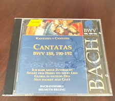 Hänssler Classic Johann Sebastian Bach Cantatas CD Rilling BWV 188, 190-192 2000 picture