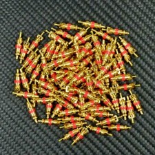100 Pcs VALVE STEM CORE TIRE PRESSURE SENSOR CORES TPMS Universal bulk lot picture
