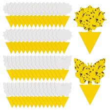 58 Pack Yellow Sticky Flying Insect Traps Plants picture