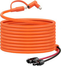 30FT MC4 to 8Mm Adapter Cable for Jackery | Universal Solar Panel Connector and picture