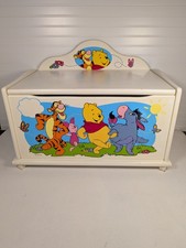 Vintage 2000 Y2K P.J. Kids Disney Winnie the Pooh Toy Chest 28.5