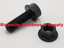 1/2-20x1-1/2 Flange Bolts 1/2x20 x 1.5 Grade 8 Screw 1/2x20 & 1/2-20 Flange Nuts picture