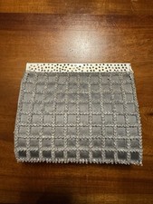 Daniel Swarovski Paris Vintage Crystal Grid Evening Clutch Bag Rhinestone Purse picture