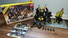 Lego Blacktron Message-Intercept Base 6987 95% Complete W/Box & Instructions picture