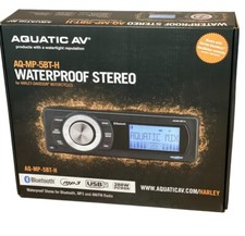 Aquatic AV AQ-MP-5BT-H Bluetooth Stereo For Harley Touring 1998-2013 BRAND NEW picture