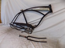 1962 SCHWINN SLIMLINE TANK BIKE FRAME AMERICAN JAGUAR PANTHER PHANTOM SPROCKET picture
