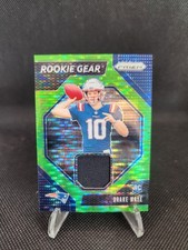 2024 Panini Prizm Drake Maye Green Prizm Relic RG-DME picture