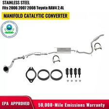 Complete Exhaust System Fits 2006 2007 2008 Toyota RAV4 2.4L Fast Dispatch New picture