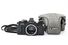 [Near MINT w/case] Canon AV-1 Camera Body Black 35mm SLR Film From JAPAN picture