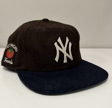 ‘47 Brand Petroni Foods x New York Yankees Captain Snapback Hat - Brown Wool picture